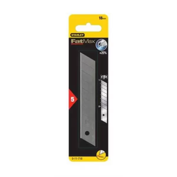 Odlamovací čepel 18mm 5ks Stanley FatMax 0-11-718