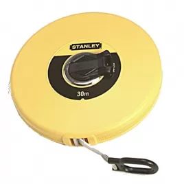 Pásmo uzavřené s plastovou páskou 30m Stanley 0-34-297