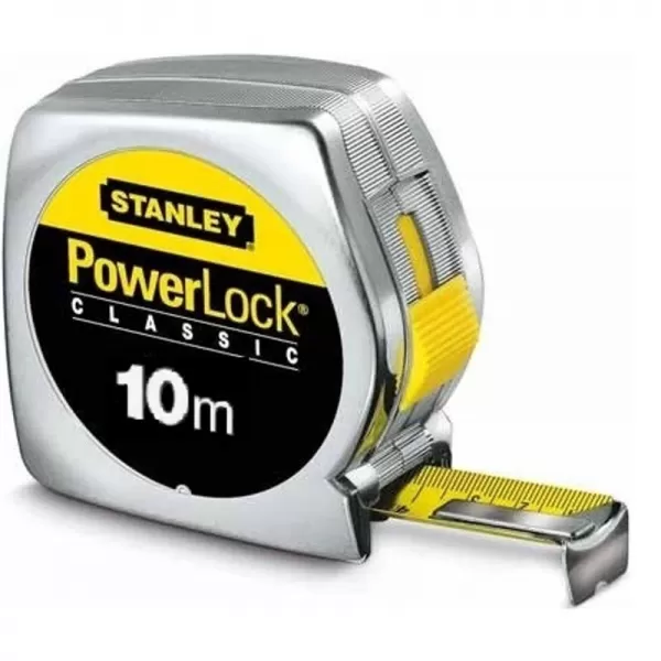 Svinovací metr 10m, plastové ABS pouzdro Stanley 0-33-442