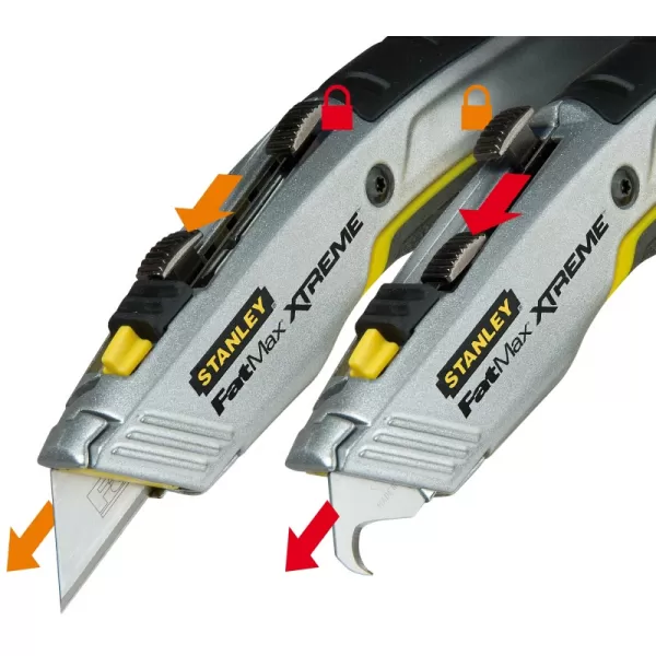 Dvouplátkový zasouvací nůž 180mm Stanley FatMax 0-10-789