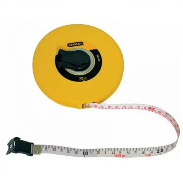 Pásmo uzavřené s plastovou páskou 20m Stanley 0-34-296
