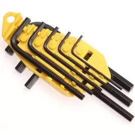 8-mi dílná sada šestihranných zástrčných klíčů Inbus - palcová Stanley 0-69-252