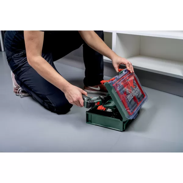 Aku příklepová vrtačka 12V 2x2,0Ah Powermaxx SB Basic Set Metabo 600385710