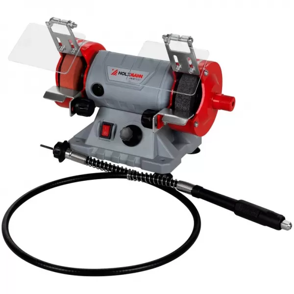 Mini-dvojitá bruska Holzmann DSM75SET 230V