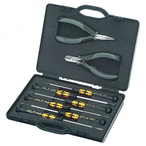 Pouzdro s kleštěmi pro elektroniku Knipex 00 20 18 ESD