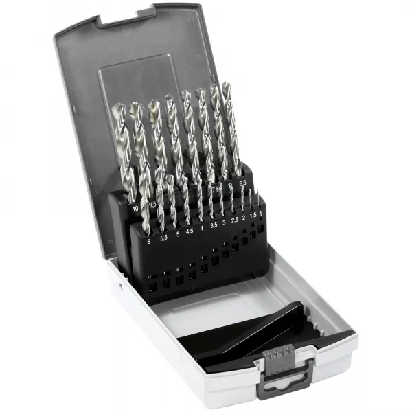 Sada vrtáků do kovu HSS CZ002 19dílná 19-SET CZ002 Narex 00763358