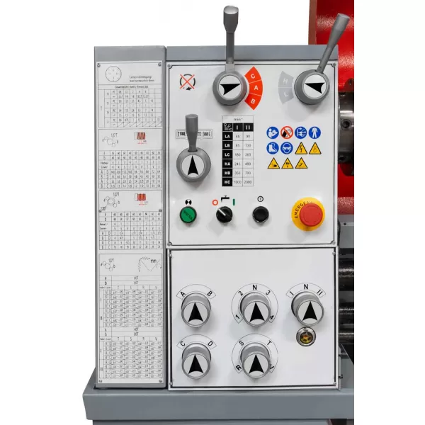 Soustruh na kov s 3-osou DRO HOLZMANN ED1500KDIG_400V