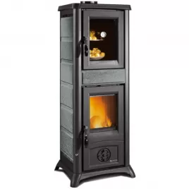 Kachlová kamna šedá (mastek) LA NORDICA GEMMA FORNO 5.0 PETRA