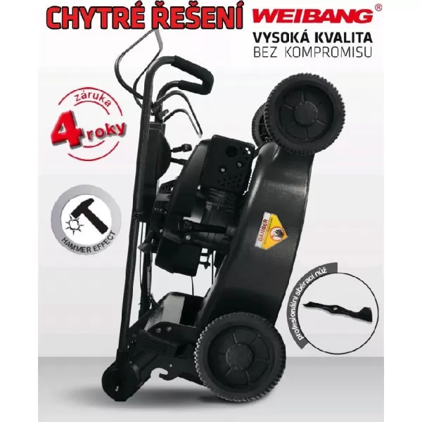 Benzinová sekačka s pojezdem Weibang WB 456 SCV 6in1