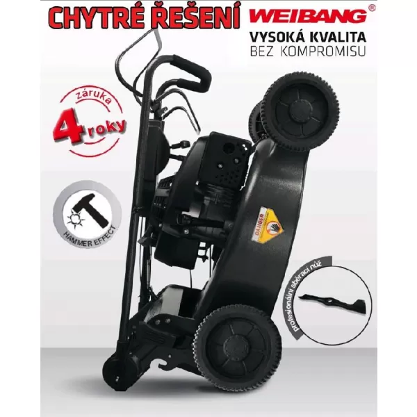 Benzinová sekačka s pojezdem Weibang WB 506 SBV DOV 6in1