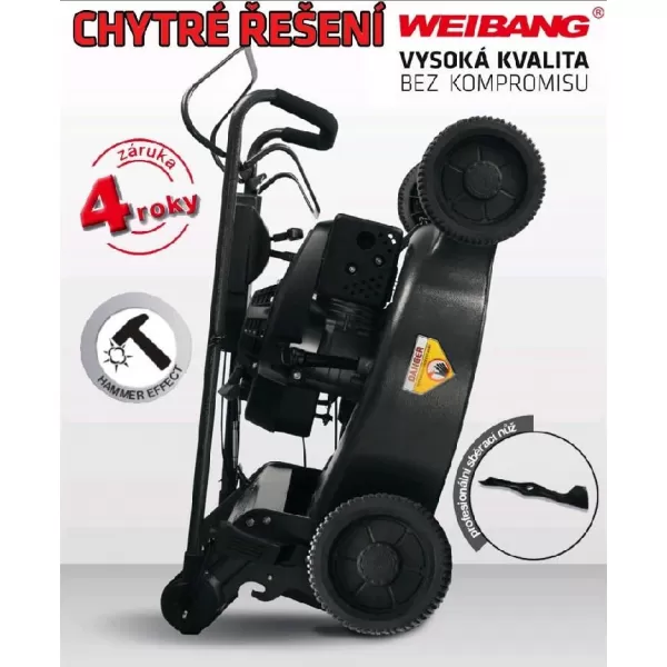 Benzínová sekačka Weibang WB 537 SLCV 6IN1 RL