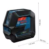Křížový laser BOSCH GCL 2-50 G 0 601 066 M01