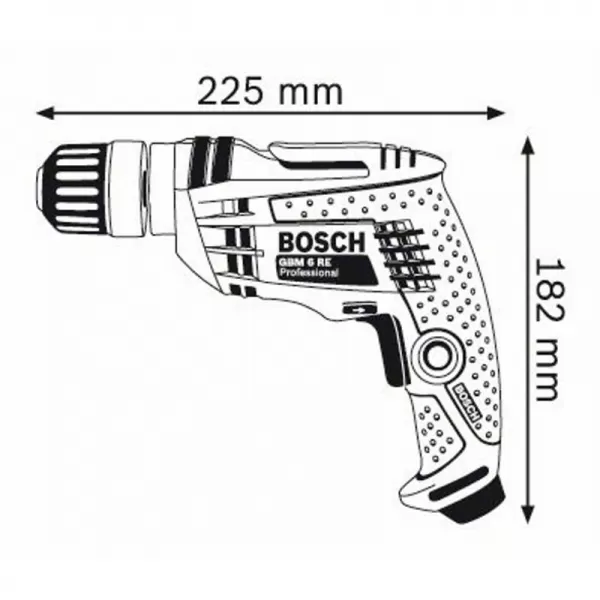 Elektrická vrtačka Bosch GBM 6 RE Professional