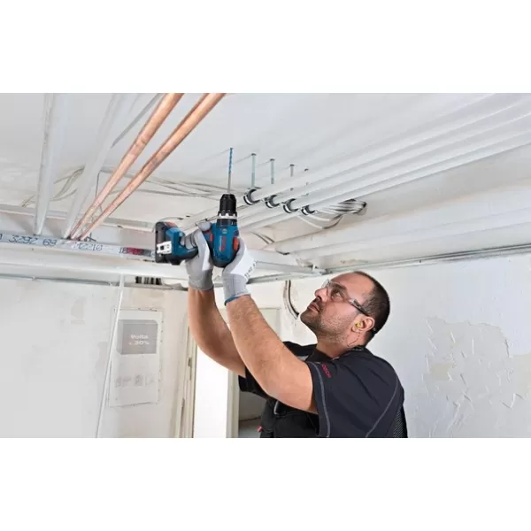 Aku vŕtačka s príklepom 18V 2x2,0Ah Bosch GSB 18V-65