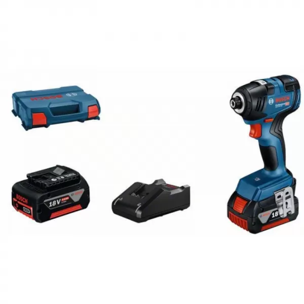 Aku rázový utahovák 18V 2x4,0Ah Bosch GDR 18V-200 06019J2107
