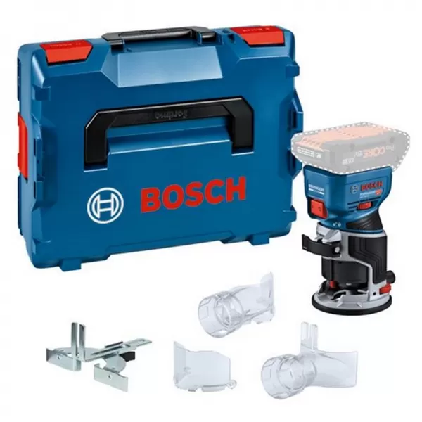 Aku ohraňovací frézka L-BOXX 136 18V Bosch GKF 18V-8 06016C2001