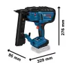 Aku sponkovačka do dřeva GTH 18V-38 M Bosch 0601482500