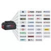 Aku úhlová bruska 18V 2x5,0Ah Bosch GWS 18V-11 S 06019N4002