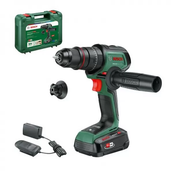 Aku příklepová vrtačka 18V 1x2,5Ah Bosch AdvancedImpact 18V-80 QuickSnap 06039E2101