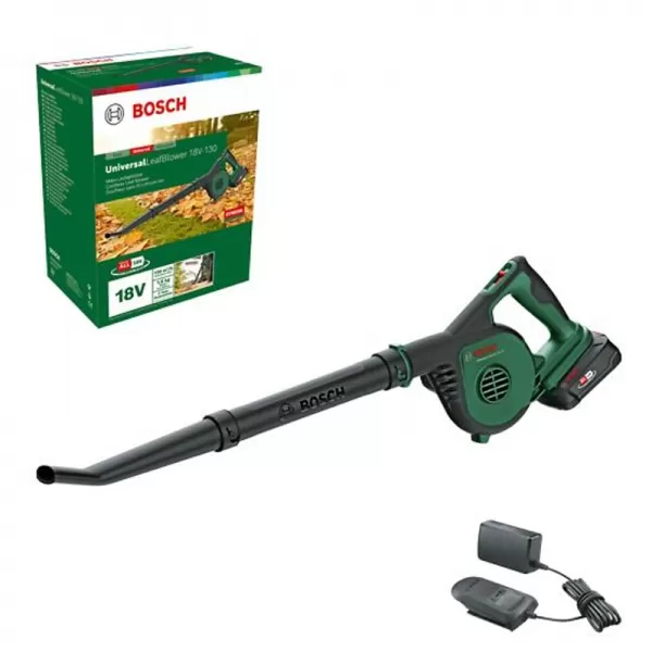 Aku foukač na listí 18V 1x2,5Ah Bosch UniversalLeafBlower 18V-130 06008A0600
