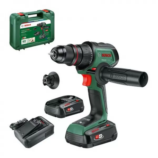 Aku vŕtací skrutkovač 18V 2x2,5Ah Bosch AdvancedDrill 18V-80 QuickSnap 06039E2004