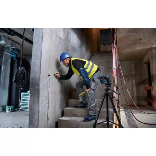 Křížový laser BOSCH GLL 2-15 G s kufrem (zelený) 0 601 063 W02