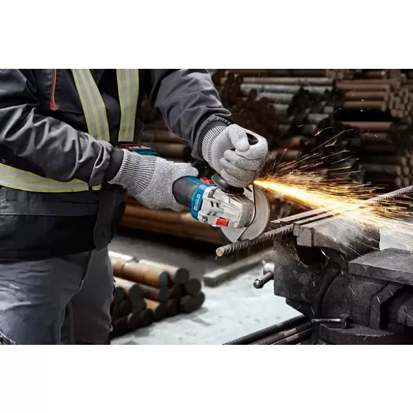 Aku úhlová bruska 18V 2x4,0Ah Bosch GWS 18V-8 06019N9020