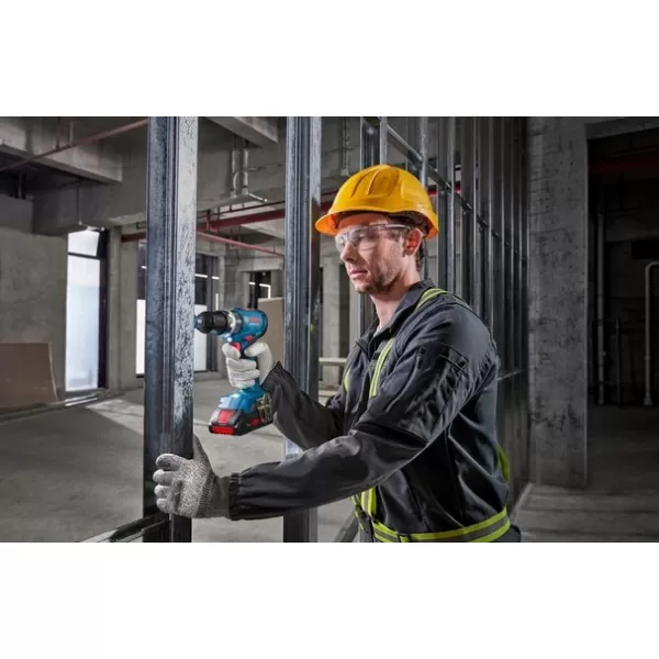 Aku vŕtačka s príklepom 18V 2x2,0Ah Bosch GSB 18V-65