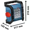 Aku pracovní světlo 18V bez aku Bosch PRO GLI18V-1500 06014A8000