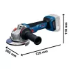 Aku úhlová bruska 18V bez aku Bosch GWS 18V-11 S 06019N4001