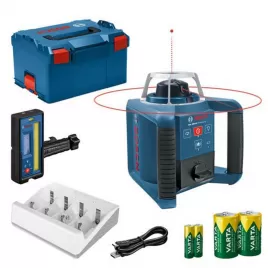 Stavební rotační laser Bosch GRL 300 HV + LR 45 v L-BOXX 0601061506