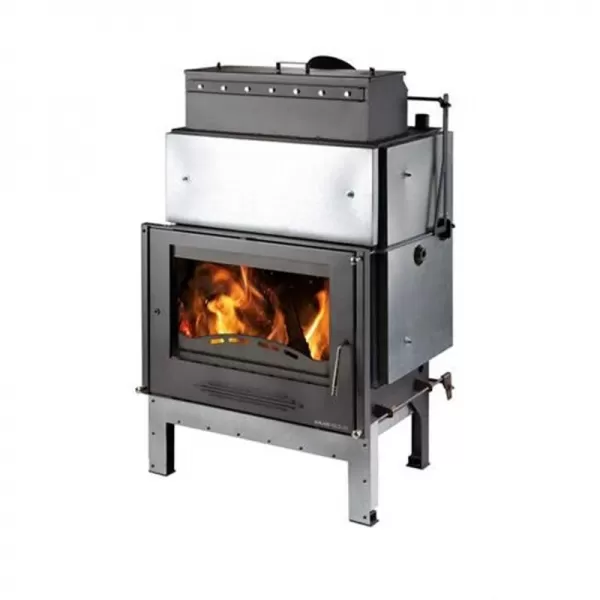 Krbová vložka s výměníkem černá, litinová dvířka Haas+Sohn VESUVIO II/10/1S