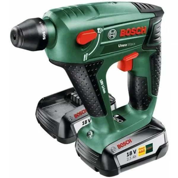 Aku vrtací kladivo 18V 2x2,5Ah Bosch Uneo 0.603.952.327