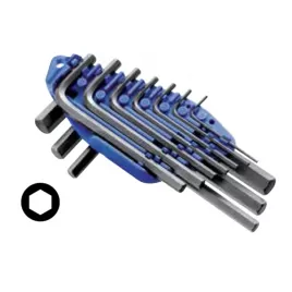 10dílná sada metrických zástrčných 6hranných klíčů TONA EXPERT E069253T