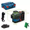 Aku čárový laser 18V 1x4,0Ah Bosch GLL 18V-120-33 CG 0601065100