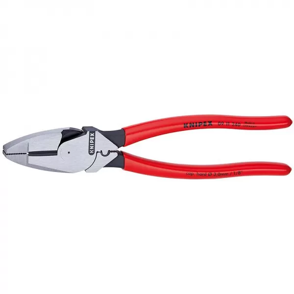 Kabelové nůžky "Lineman’s Pliers" americký model Knipex 09 11 240