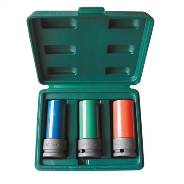 Sada průmyslových hlavic 1/2” 17-22 mm HONITON H1804