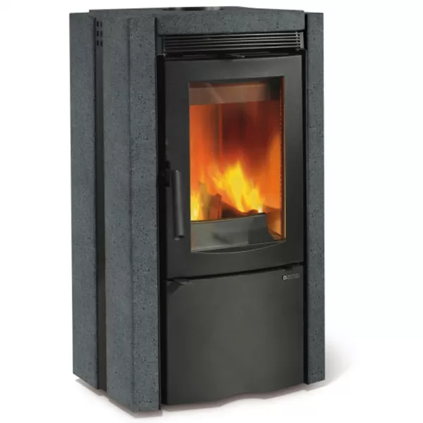 Krbová kamna šedá LA NORDICA ESTER BII VULCAN