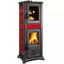 Kachlová kamna bordó LA NORDICA GEMMA FORNO 5.0 ELEGANCE