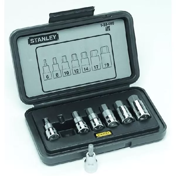 1/2" 7dílná sada hlavic STANLEY 1-89-099