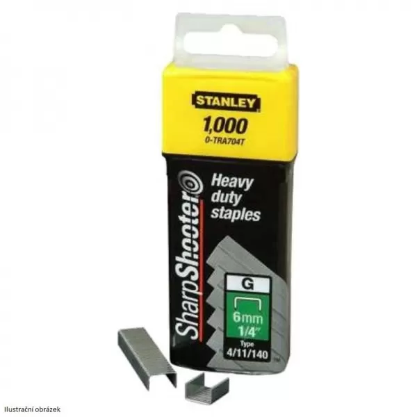HD sponky TYP G 4/11/140, 14mm 1000ks Stanley 1-TRA709T