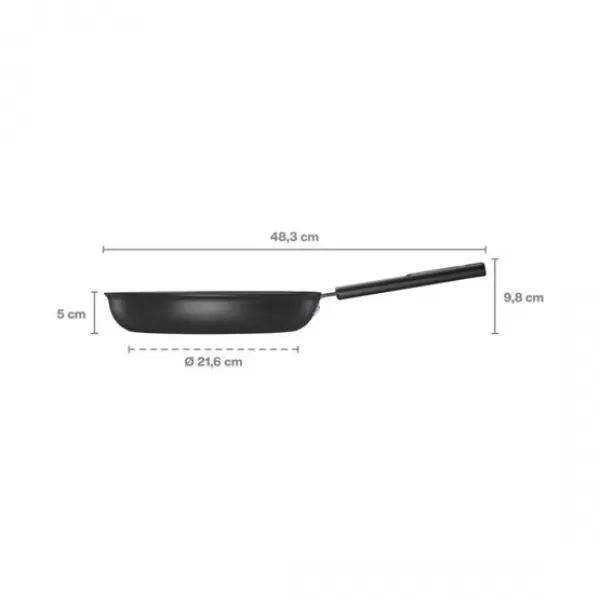 Hard Face Pánev na smažení s nepřilnavým povrchem 26 cm Fiskars 1075459