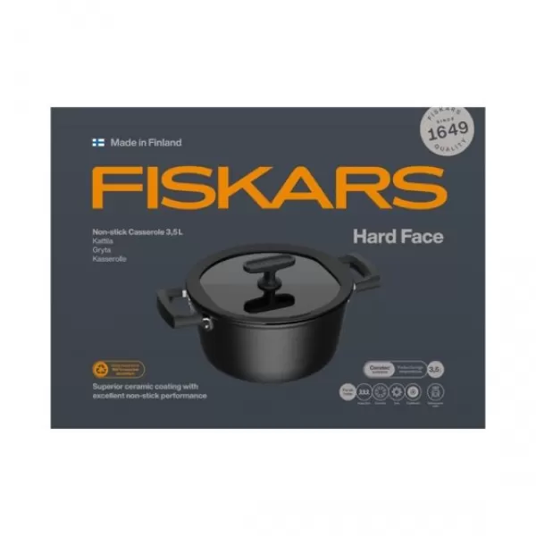 Hard Face Hrnec s nepřilnavým povlakem 3,5 l Fiskars 1075526