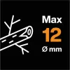 Záhradné nožnice predĺžené Solid Fiskars 1073082