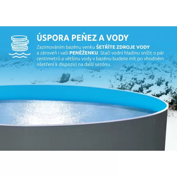 Bazén Marimex Orlando 4,57x1,07 m s příslušenstvím 10303044