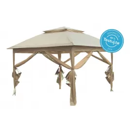 Zahradní altán Marimex Vista 3x3 m - béžový 10970574