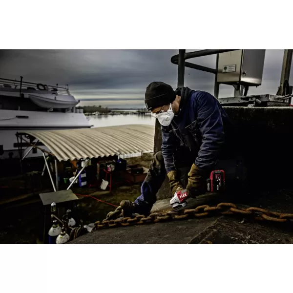 Aku úhlová bruska s pádlovým spínačem 18V/bez aku LBP 125-15 18-EC C Flex 531770