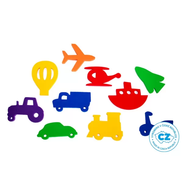 Vodolepky Doprava - 10 ks Marimex 11630331