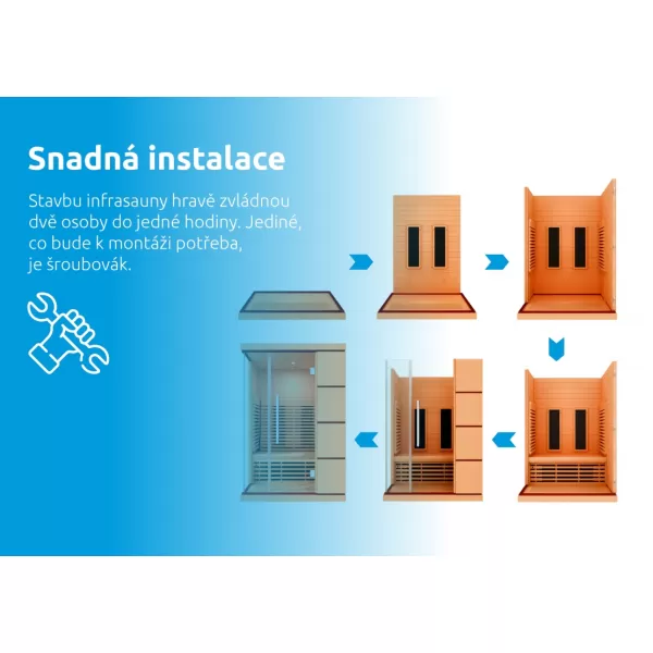 Infrasauna Marimex NOBLESSE 2001 L 11105666