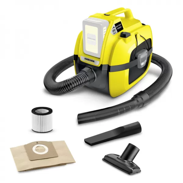 Aku multifunkční vysavač 18V, bez aku WD 1 Compact Battery Kärcher 1.198-300.0